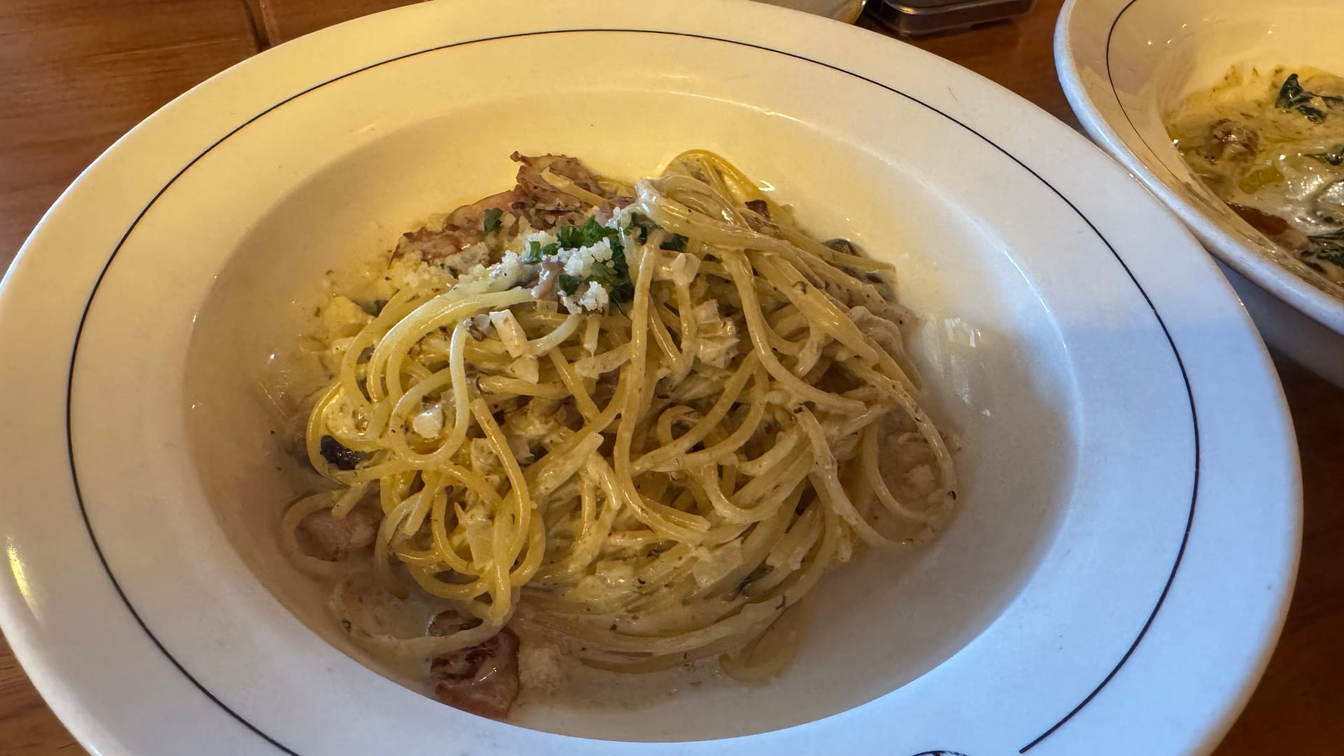 黑松露菌菇意面